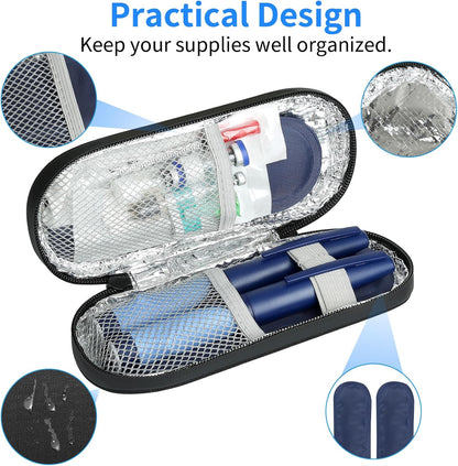 Insulated Transport Case with 2 Ice Packs